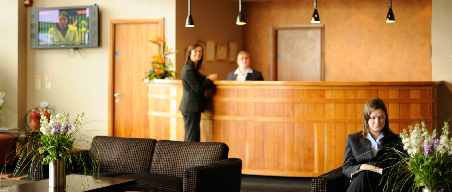 Aspect hotel Kilkenny reception area